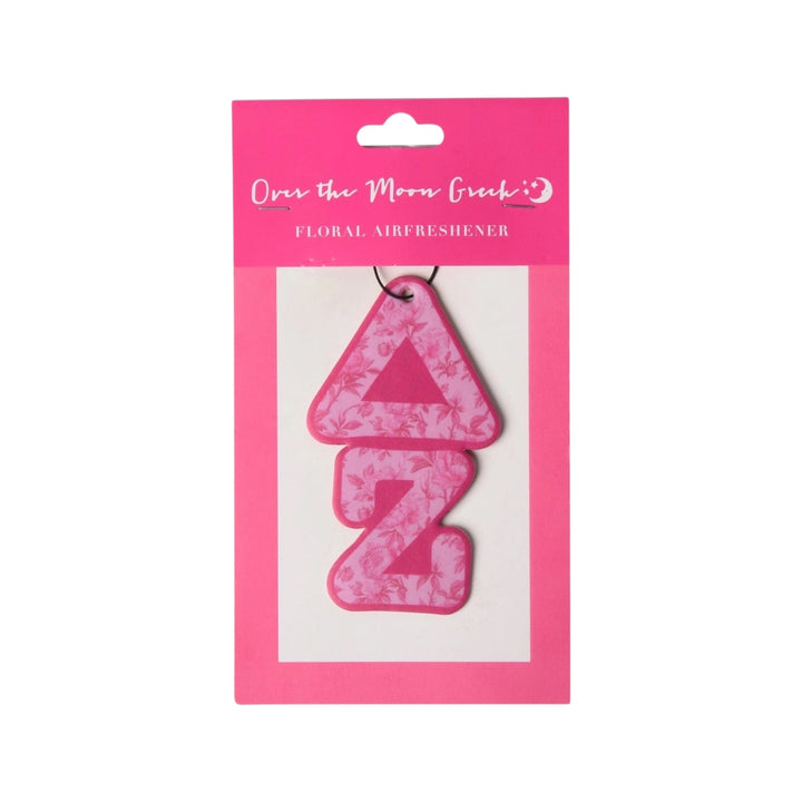 Floral Sorority Car Air Freshener