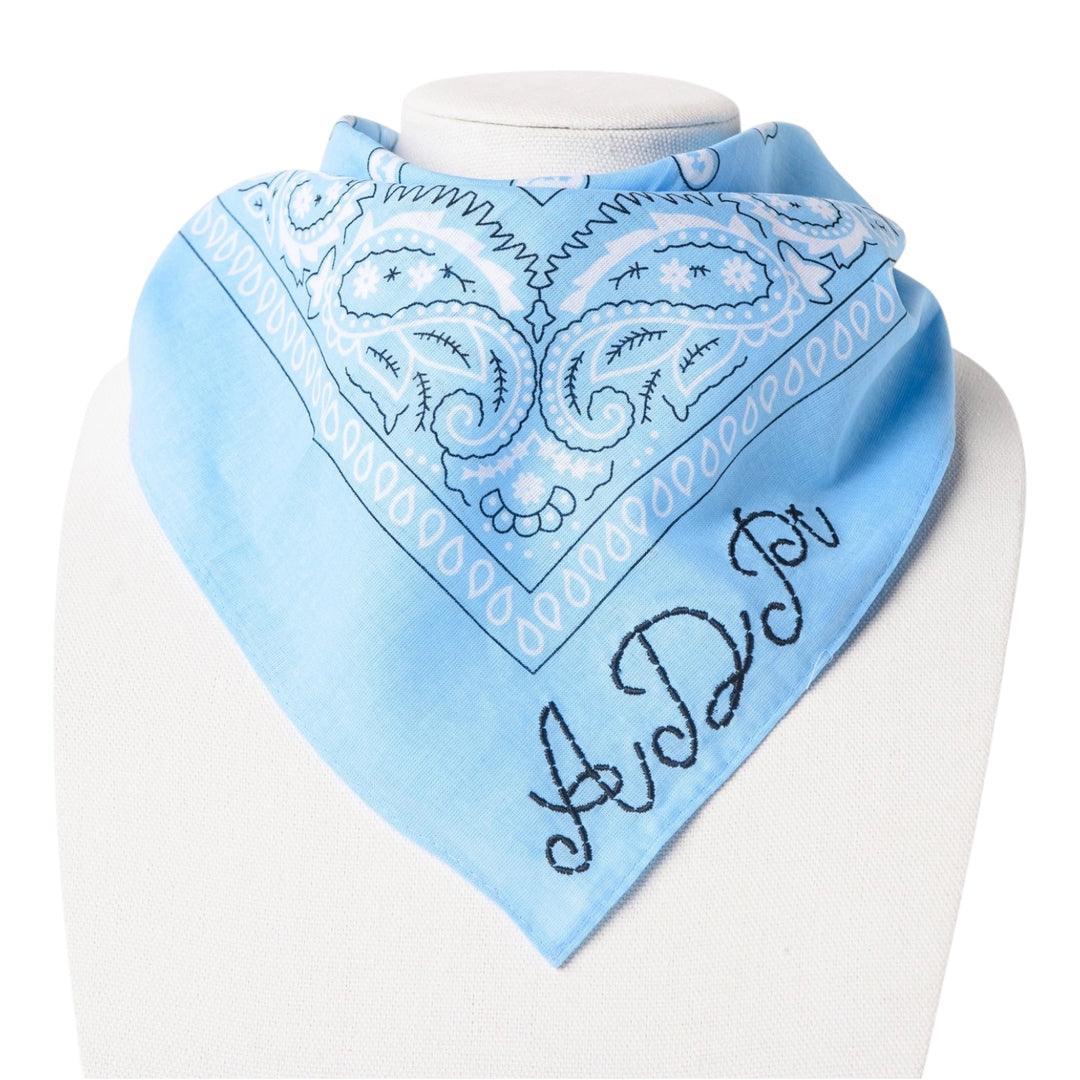 Embroidered Sorority Bandana