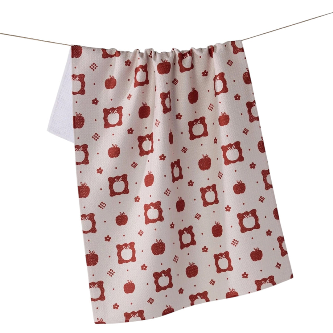 Cider Mill Geometry Tea Towel
