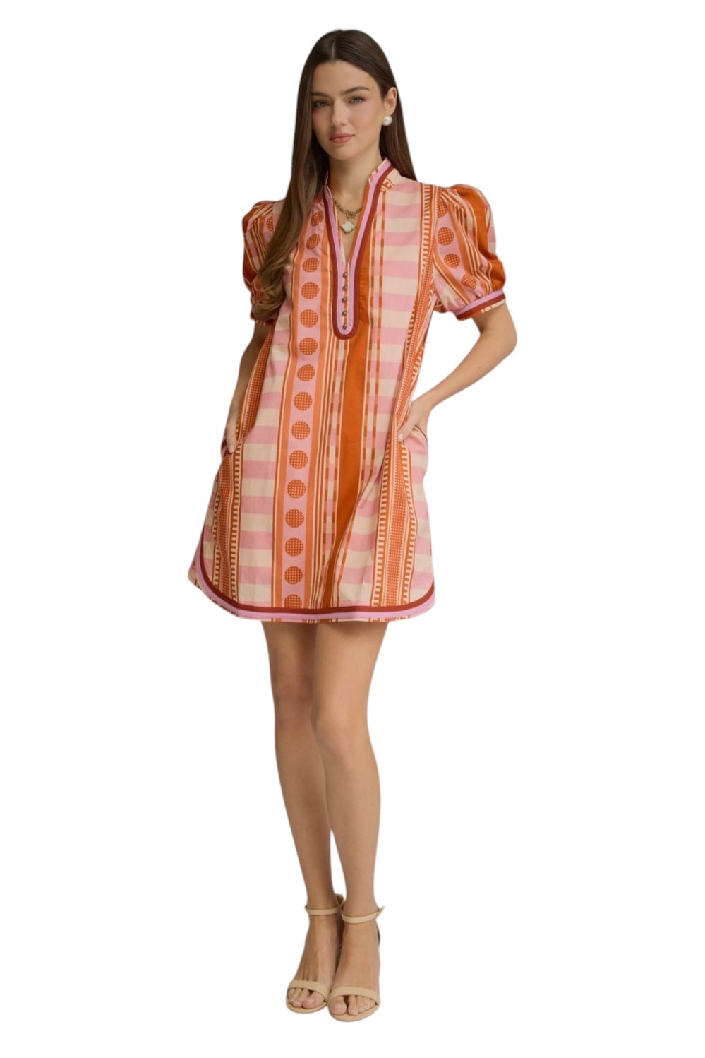 Kensey Printed Mini Dress