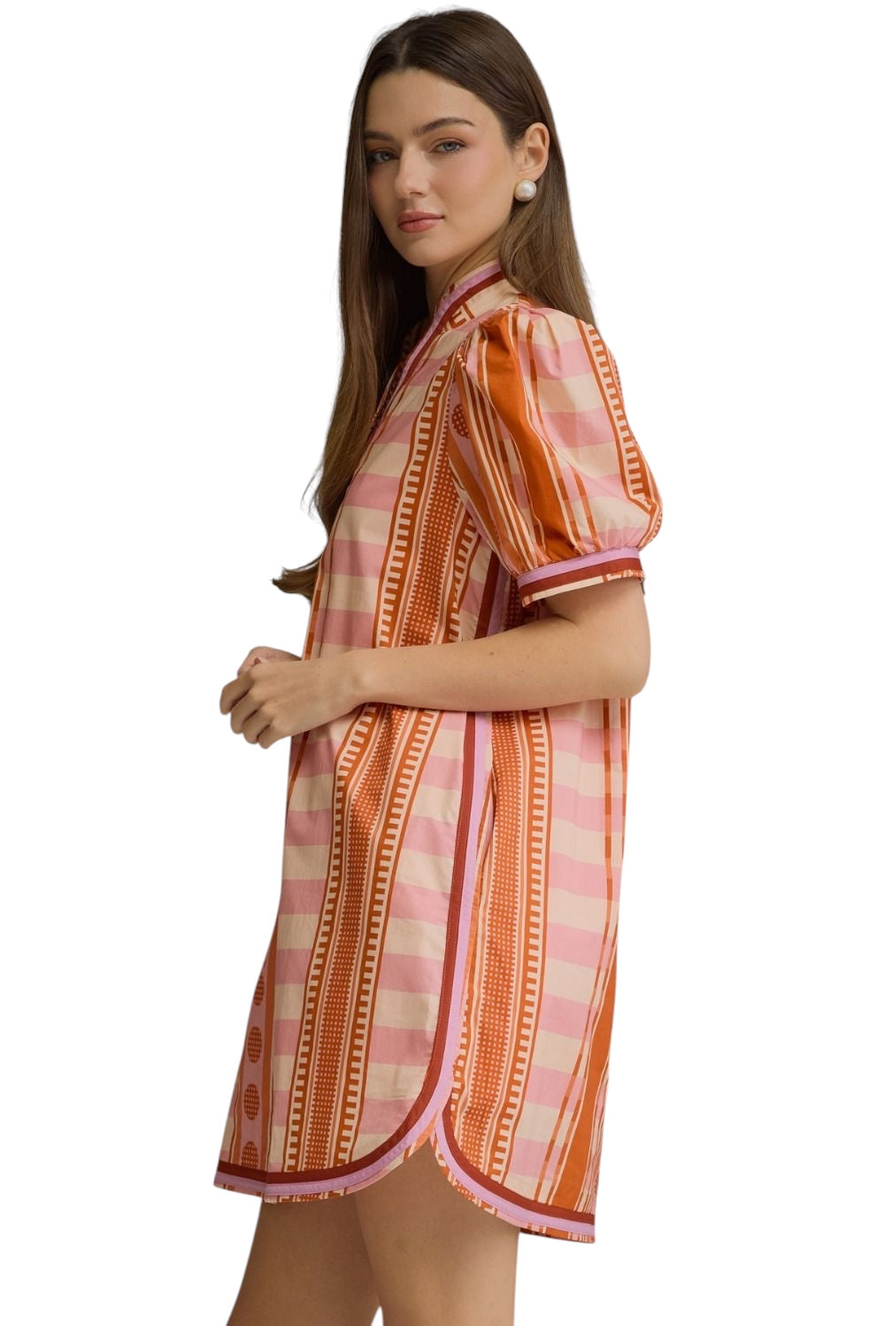 Kensey Printed Mini Dress