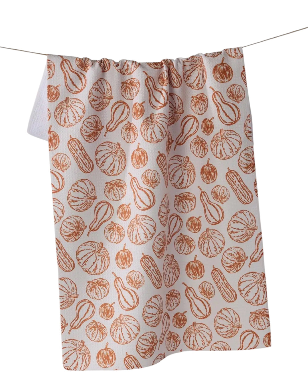 Harvest Sketch Geometry Tea Towel