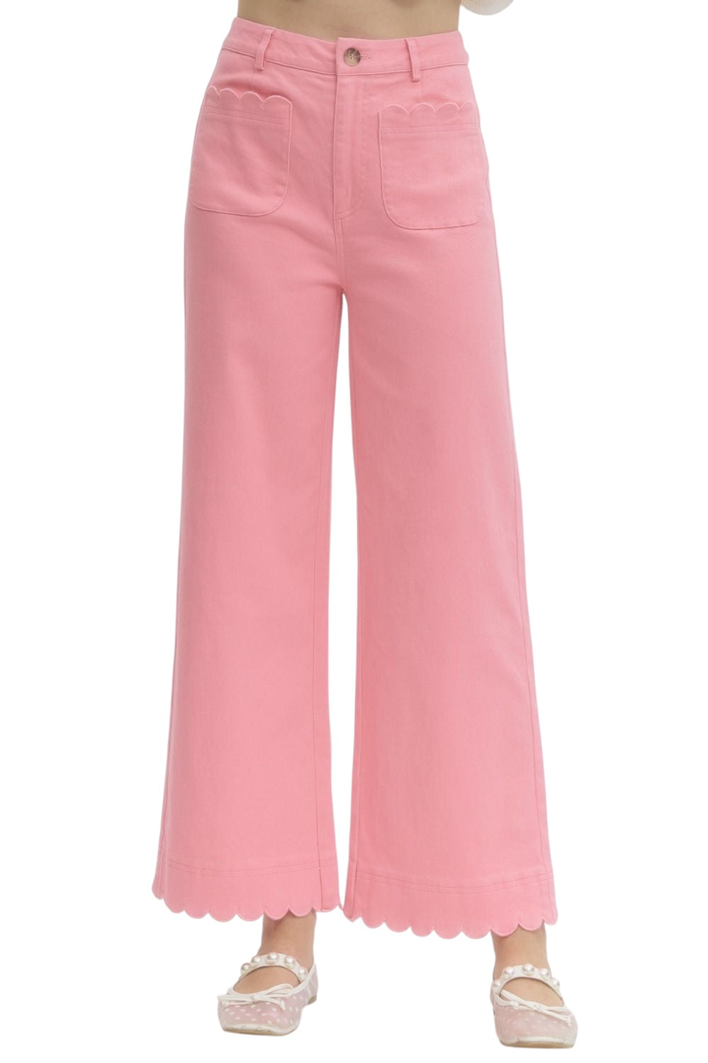 Dean Scalloped Pants