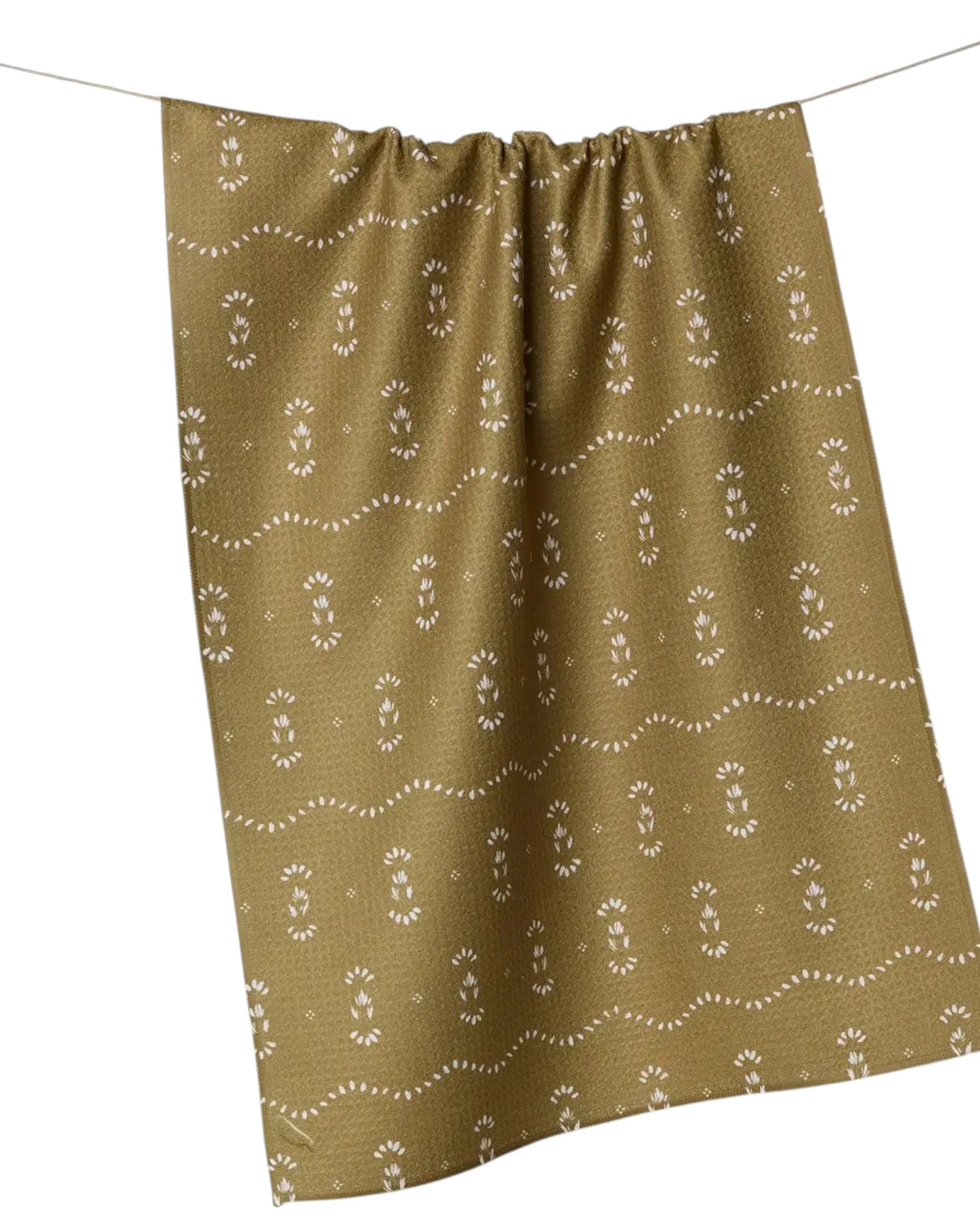 Laurel Geometry Tea Towel