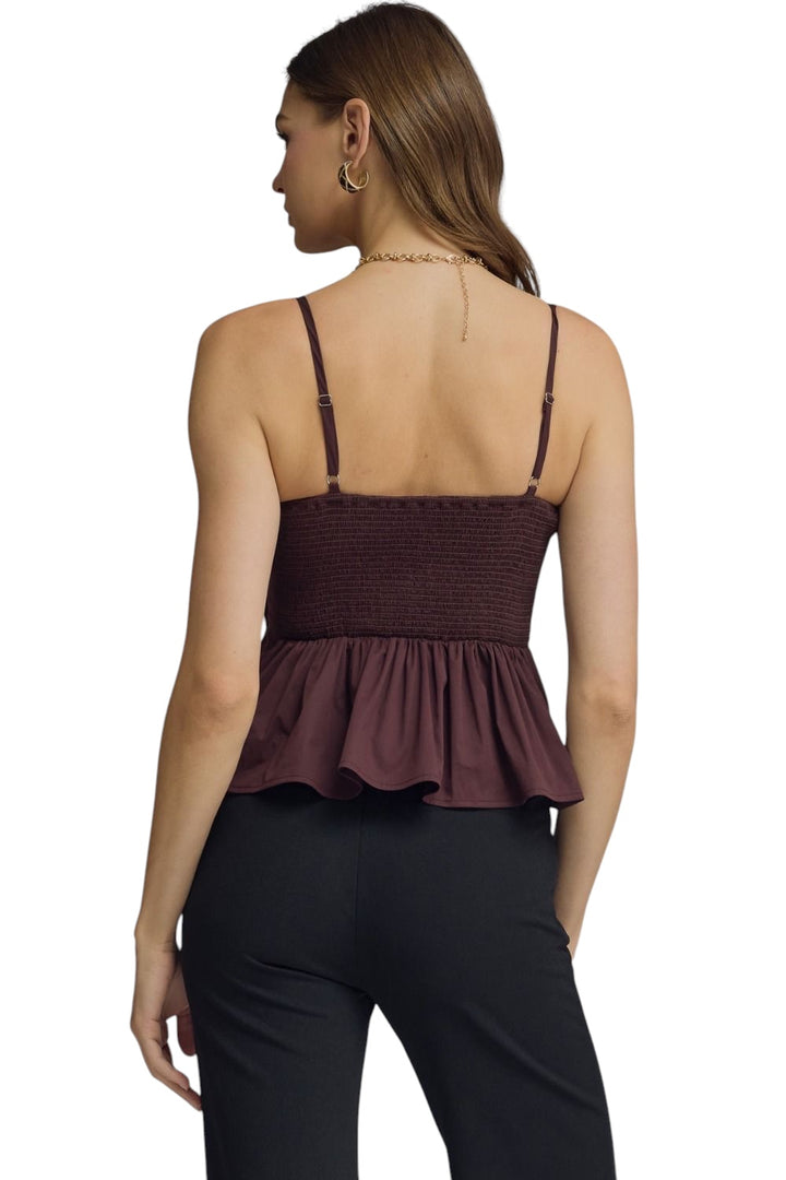 Blythe Pleated Sleeveless Top