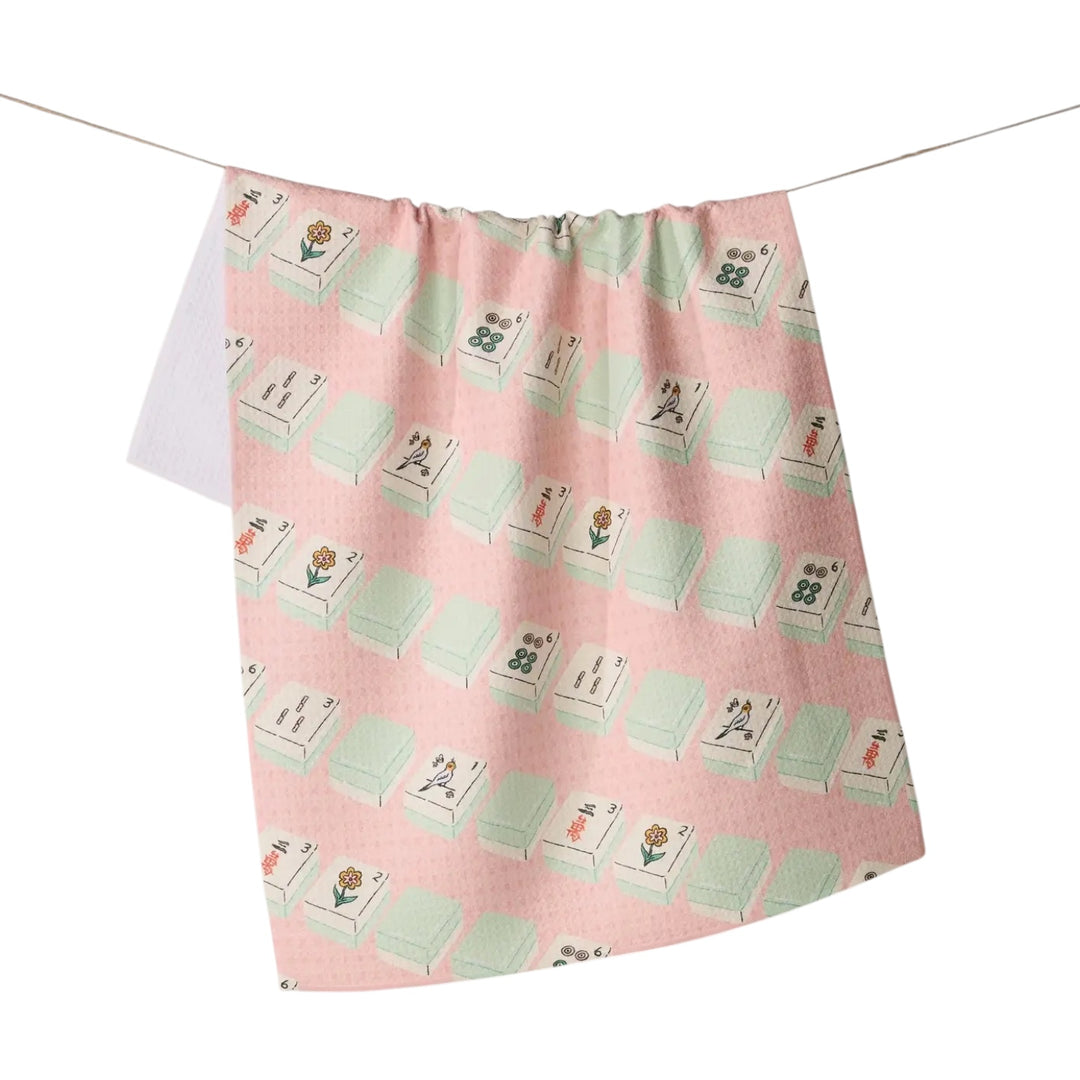 Tile Parade Geometry Tea Towel