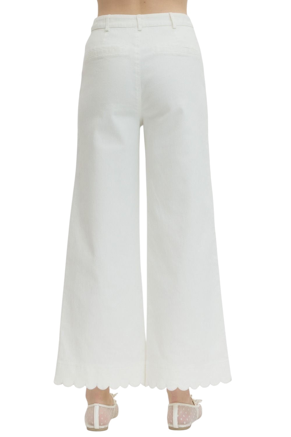 Dean Scalloped Pants