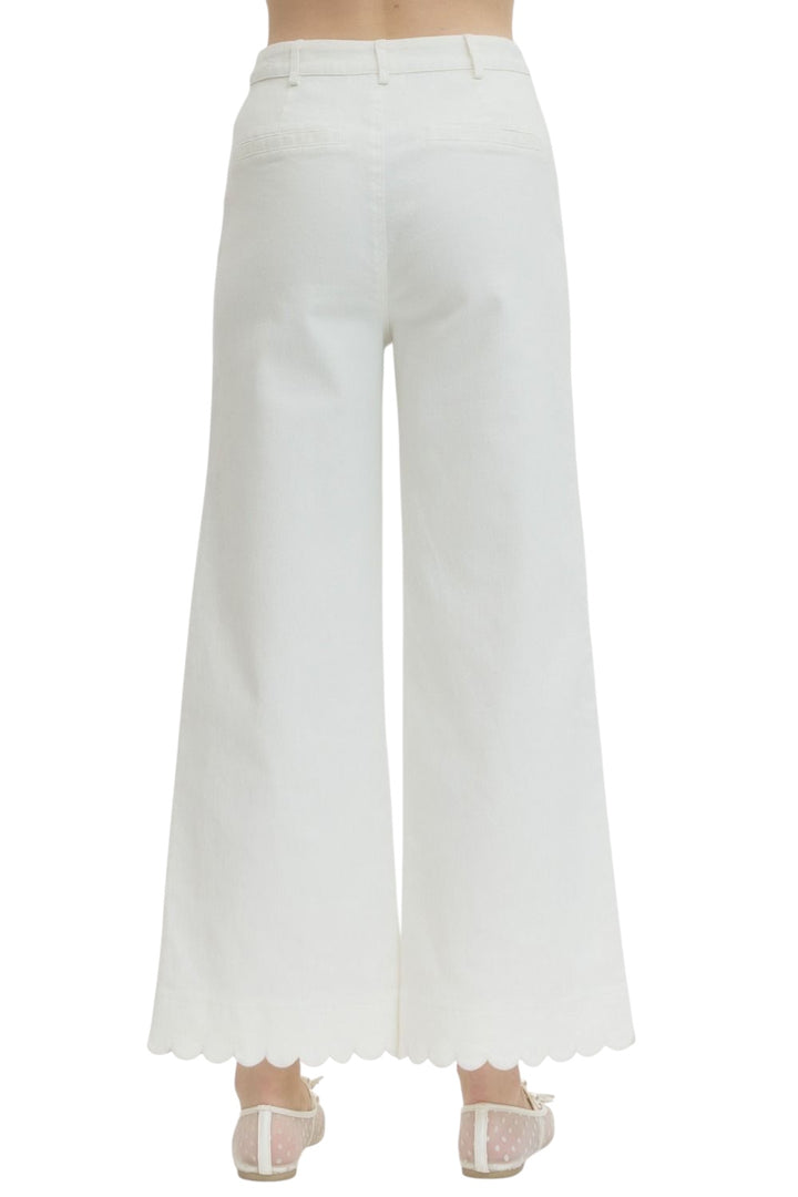 Dean Scalloped Pants
