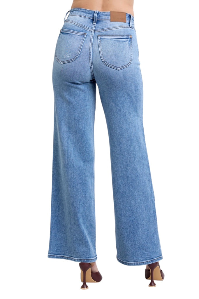 Retro Wide Leg Judy Blue Jeans