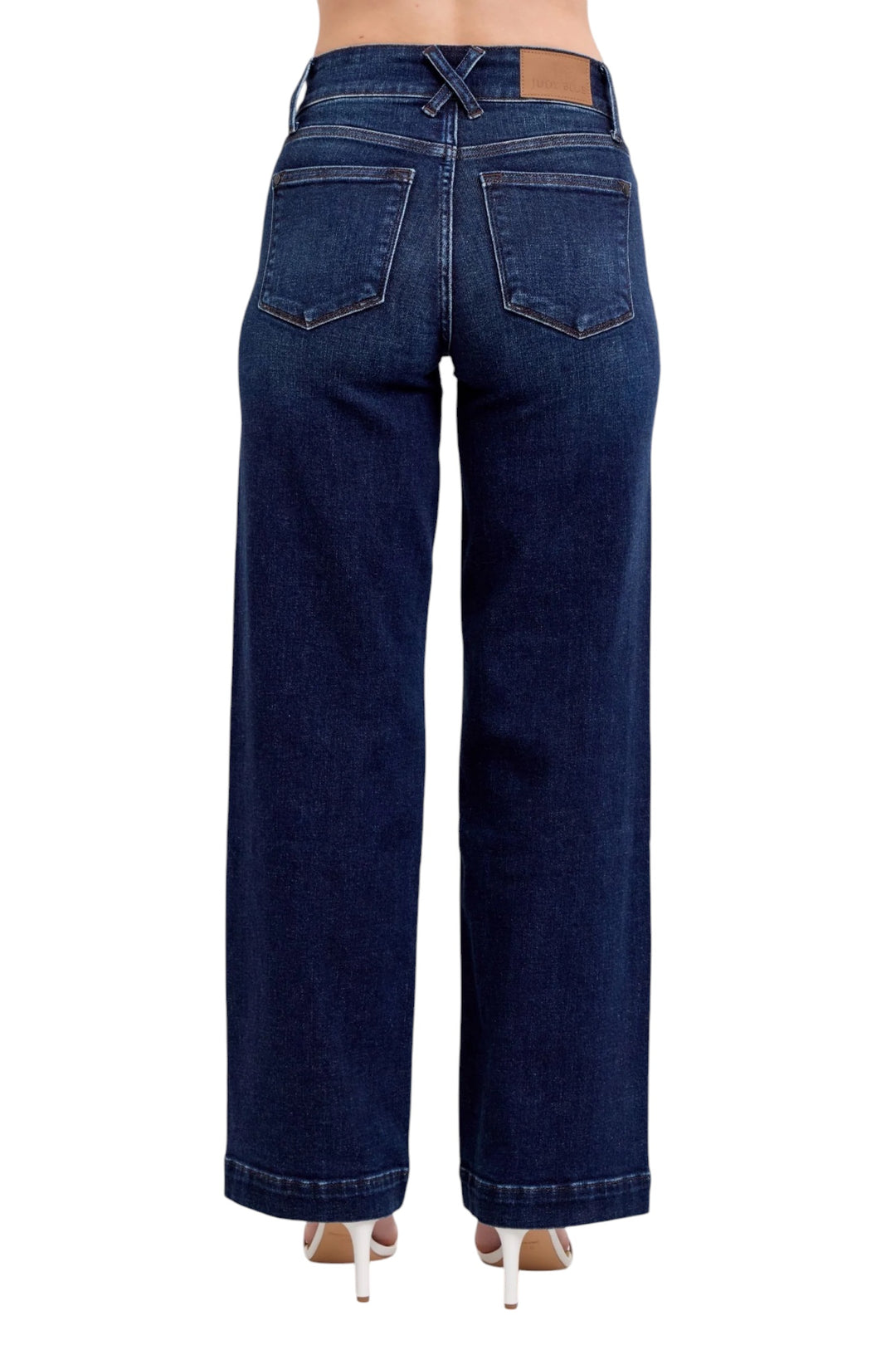 Dark Wash Trouser Judy Blue Jeans