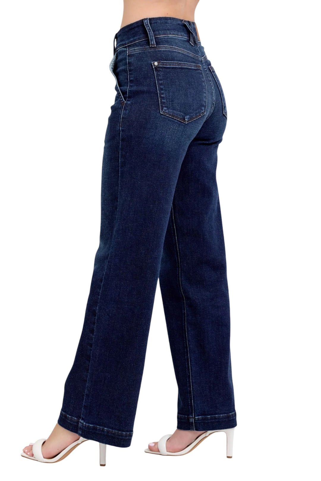 Dark Wash Trouser Judy Blue Jeans