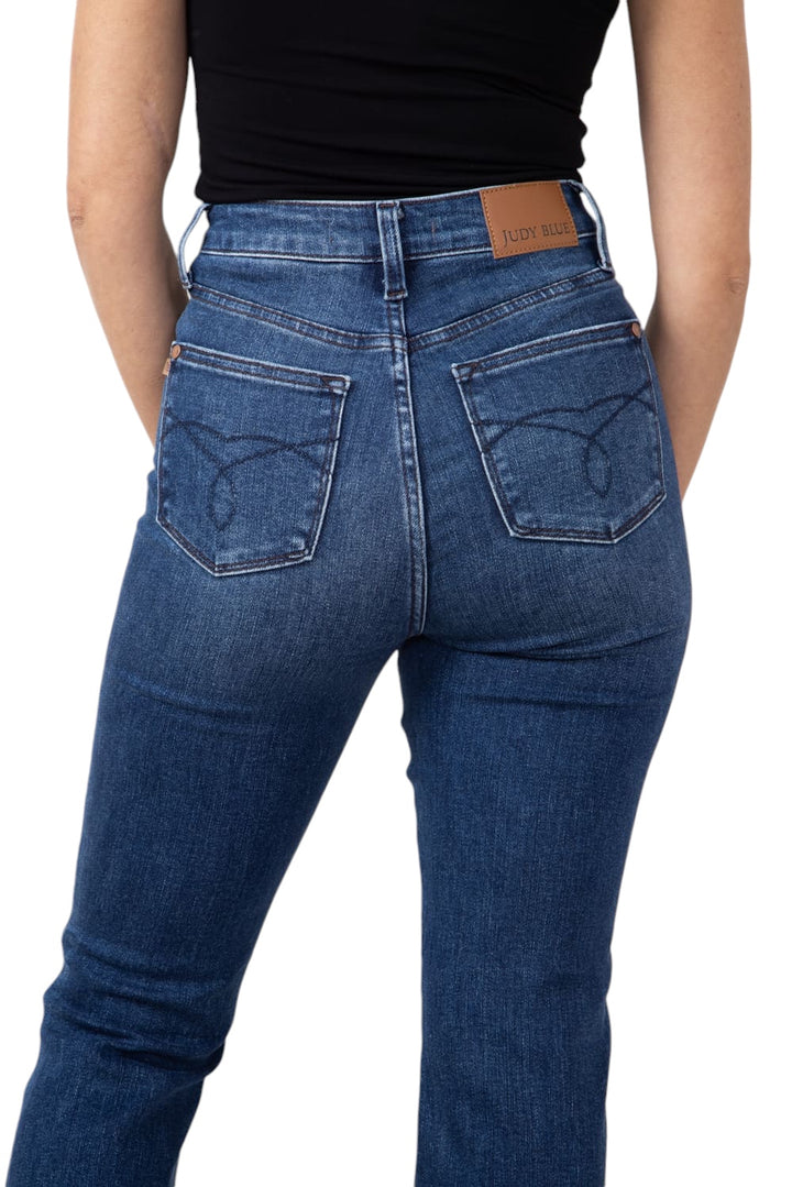 Embroidered Bootcut Judy Blue Jeans