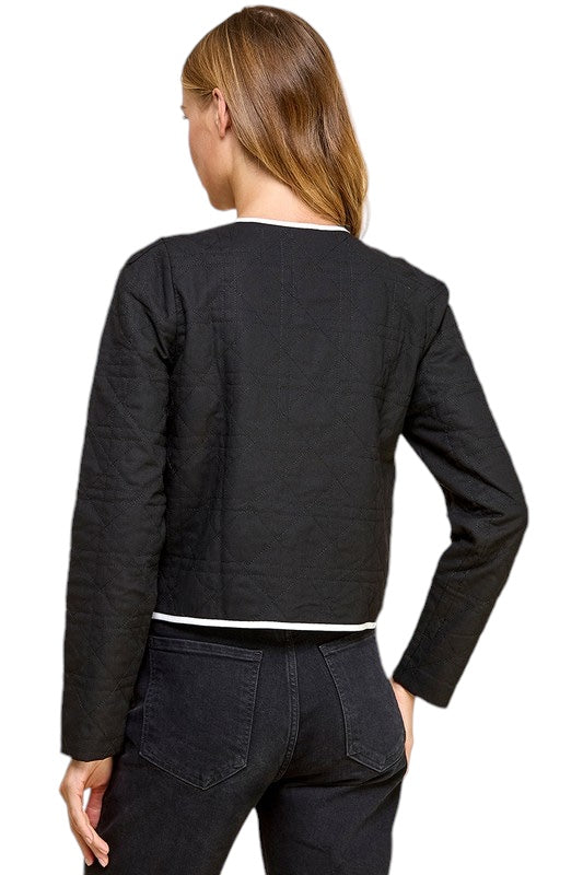 Liza Bow Accent Jacket