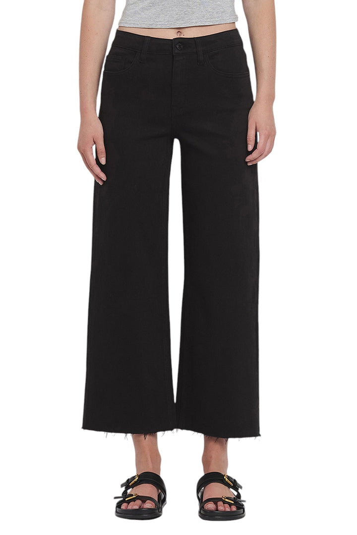 Copley Wide Leg Black Jeans