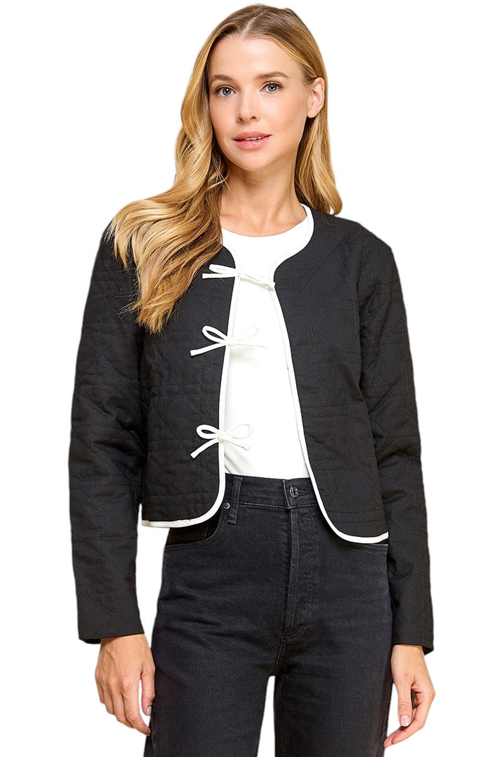 Liza Bow Accent Jacket