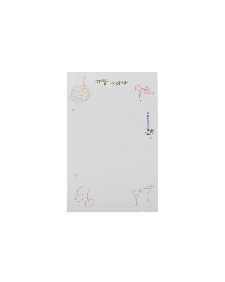 Disco Bow Notepad