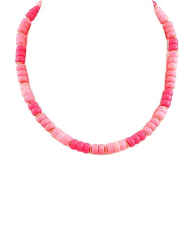 Multi Color Beaded Necklace