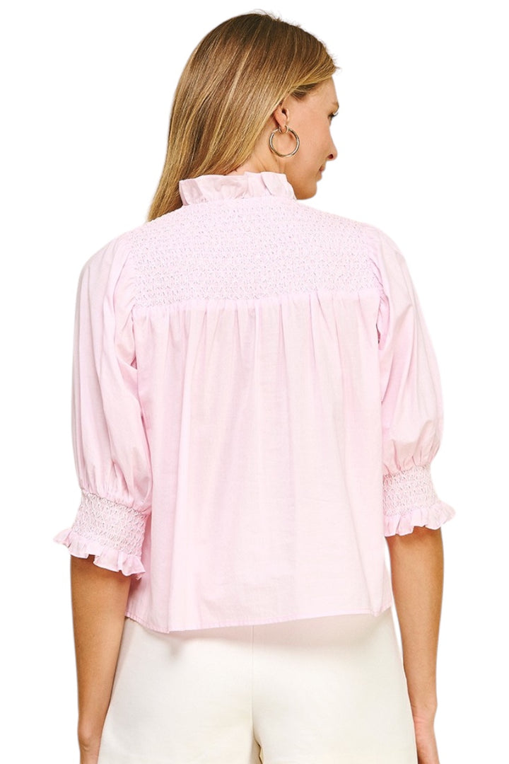 Hutch Smocked Top