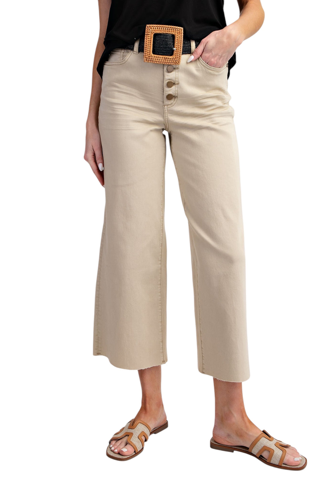 Lindee Button Fly Pants