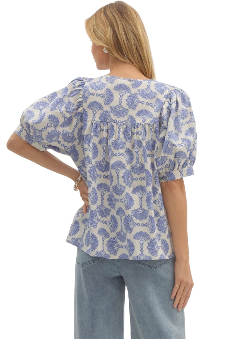 Hazel Printed Top