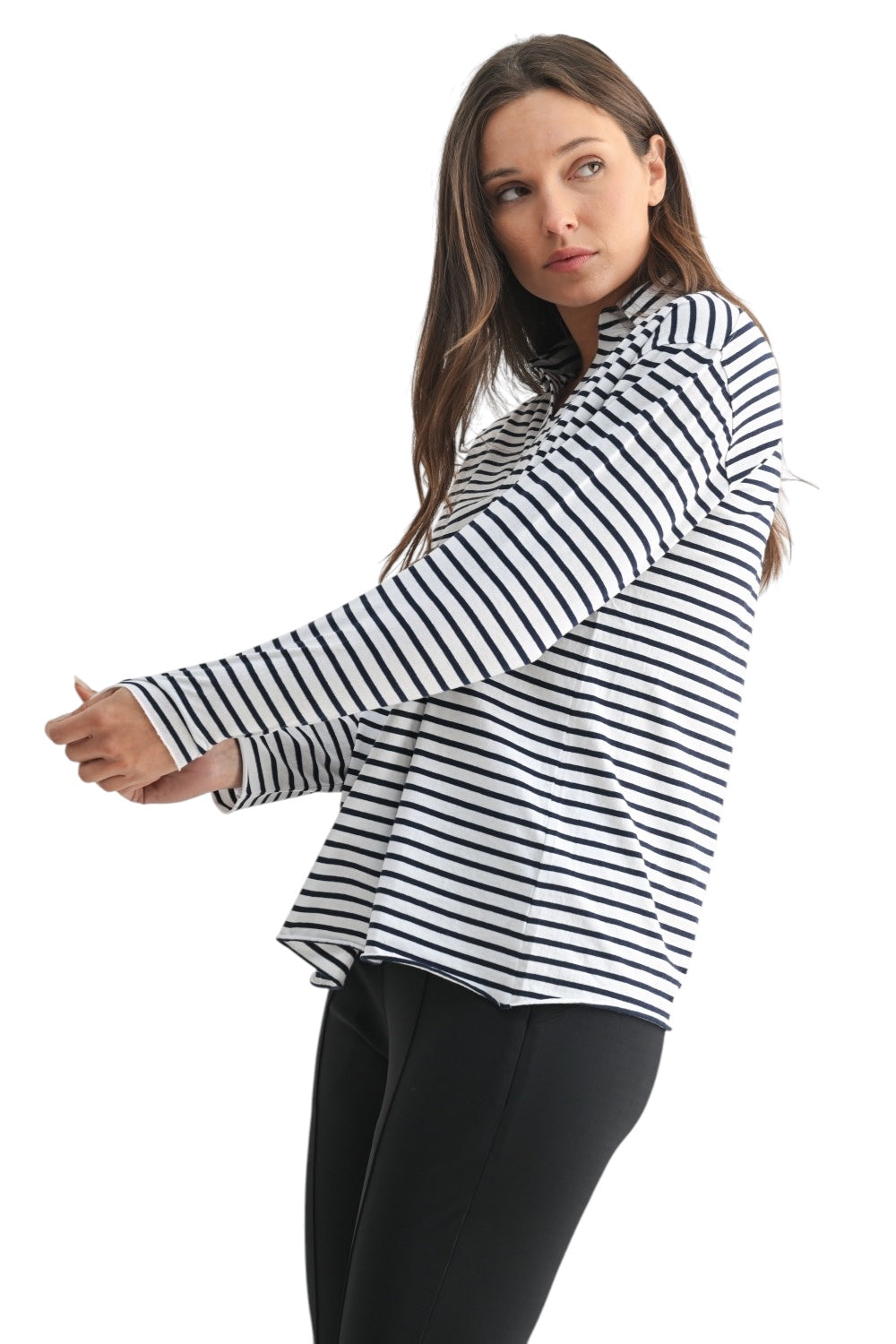 Bridger Striped Henley