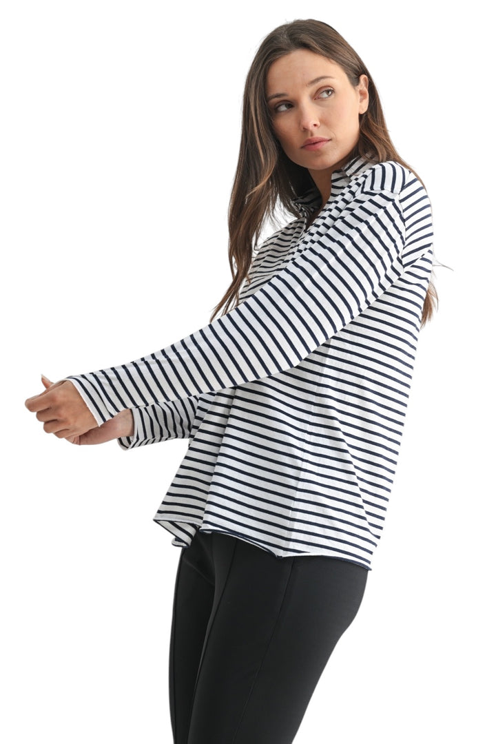 Bridger Striped Henley