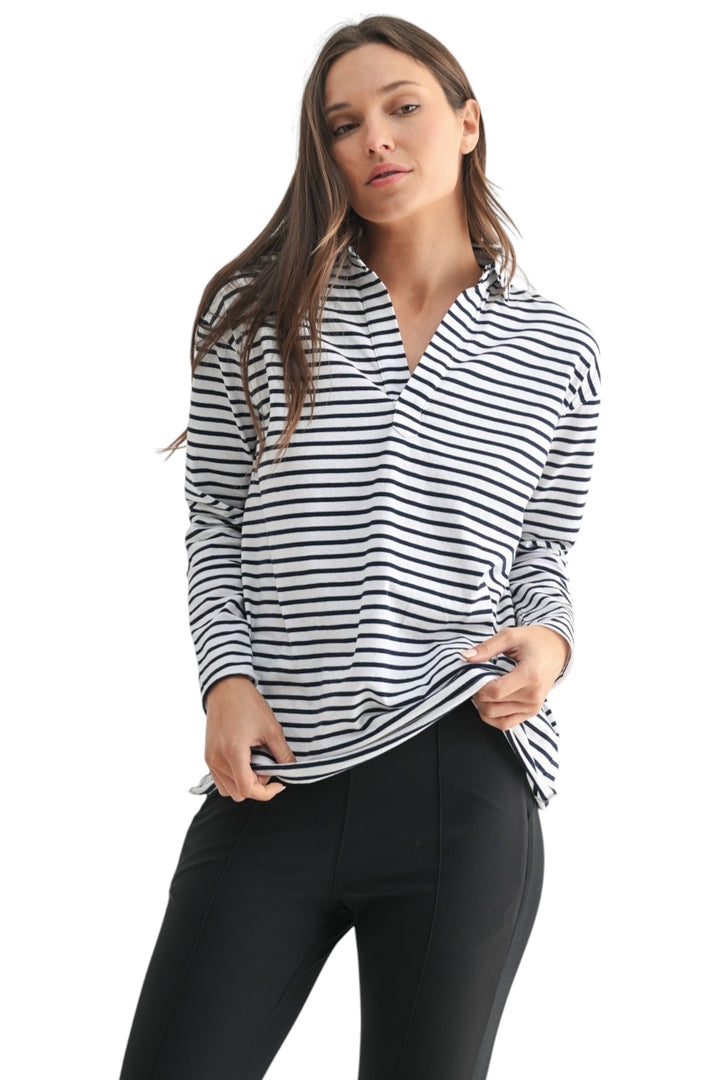 Bridger Striped Henley