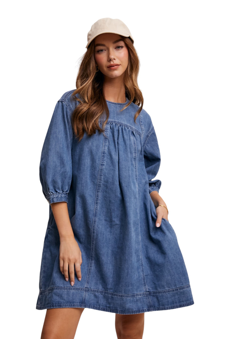 Crosby Denim Mini Dress