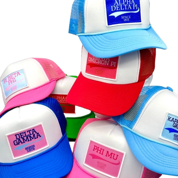 Patch Sorority Trucker Hat