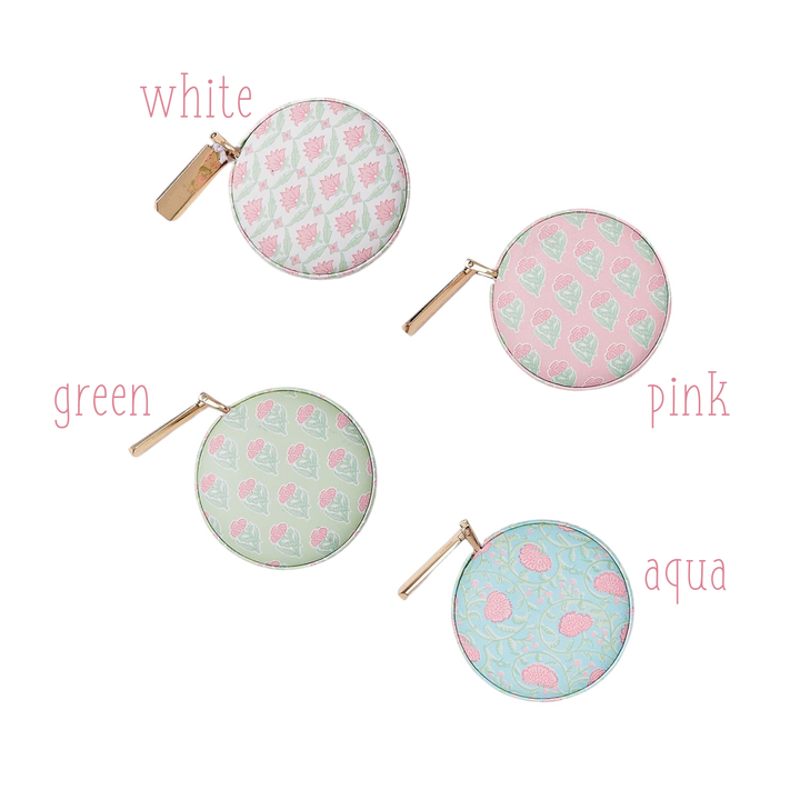 Floral Block Print Measuring Tape