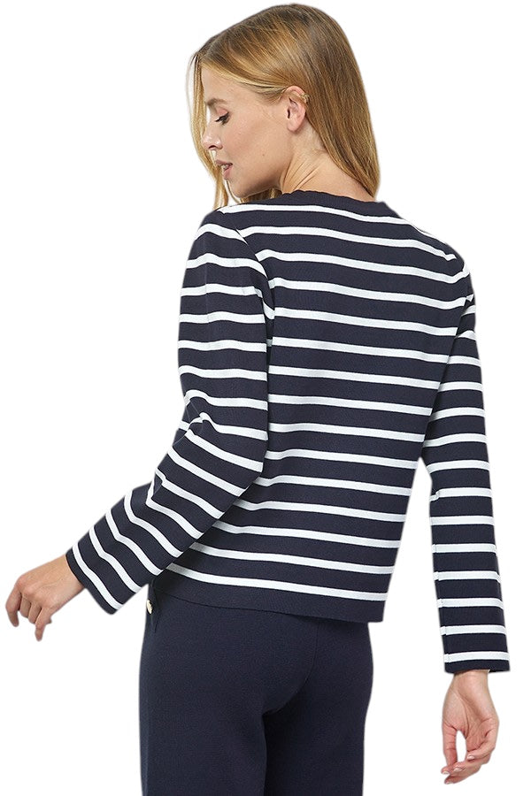 Peters Striped Cardigan