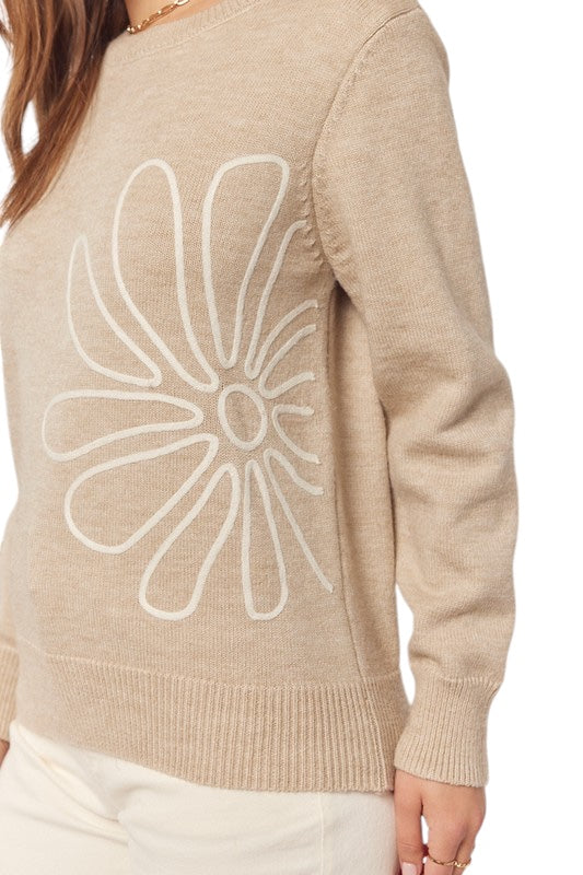 Carter Floral Sweater