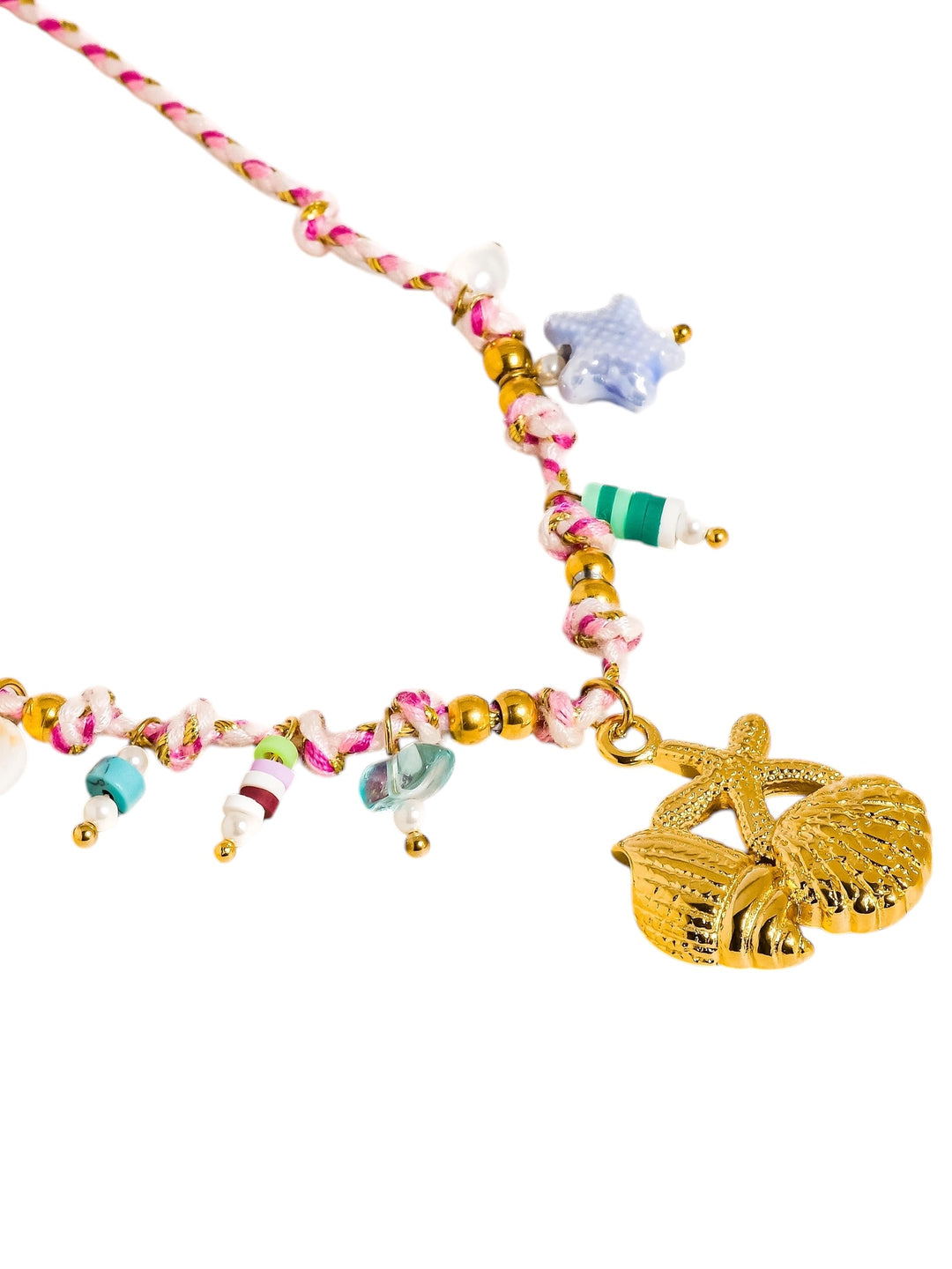 Marina Rope Charm Necklace