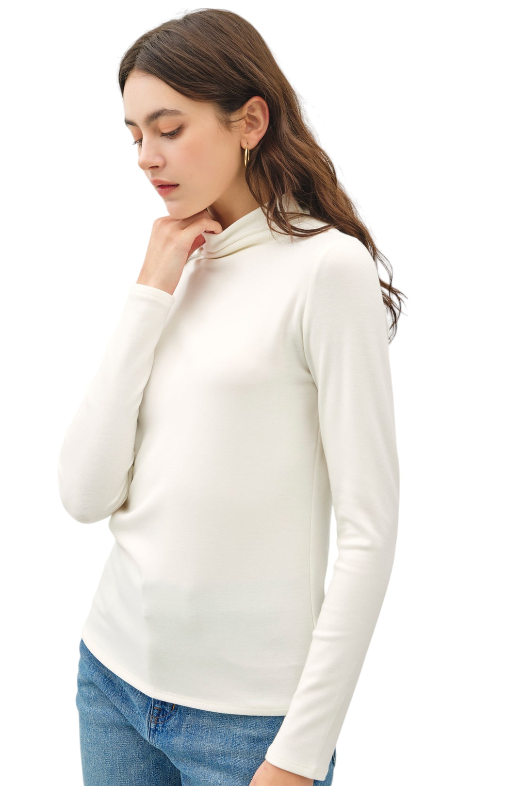 Oakes Mock Neck Top