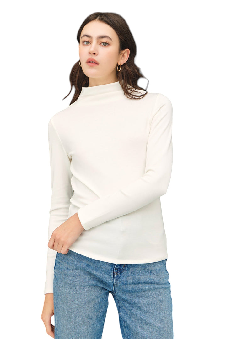 Oakes Mock Neck Top