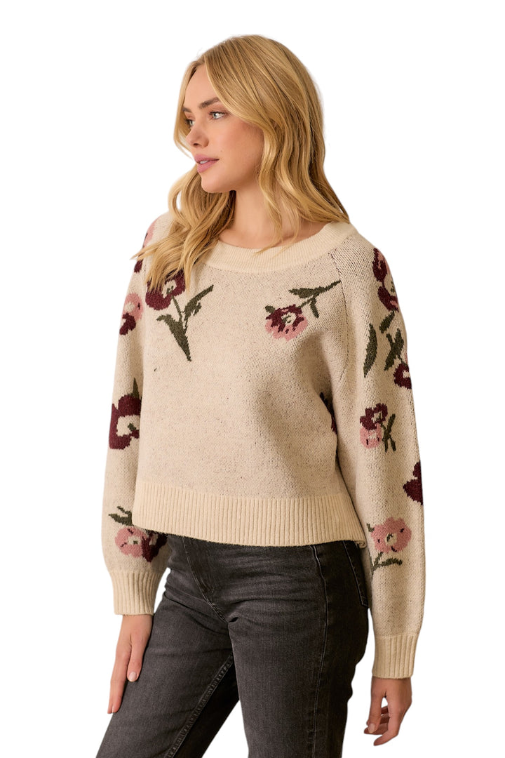 Fowler Floral Sweater