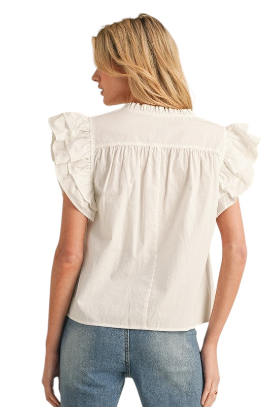 Harper Ruffle Top