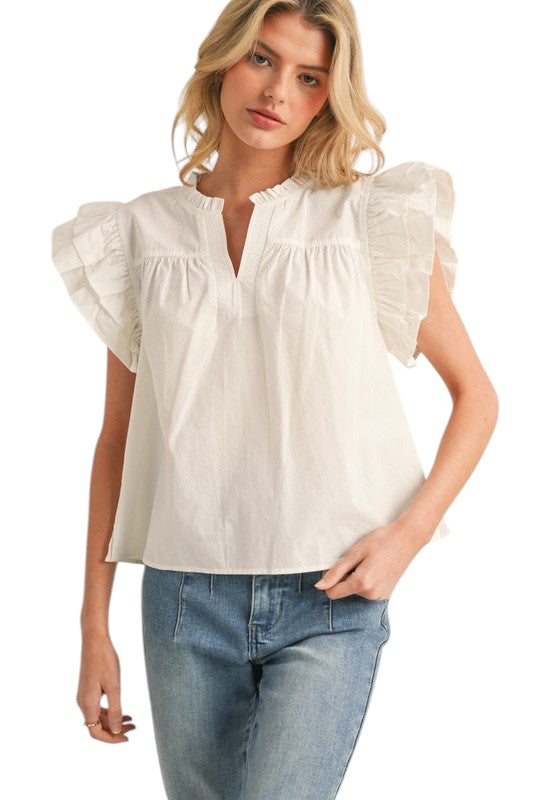 Harper Ruffle Top