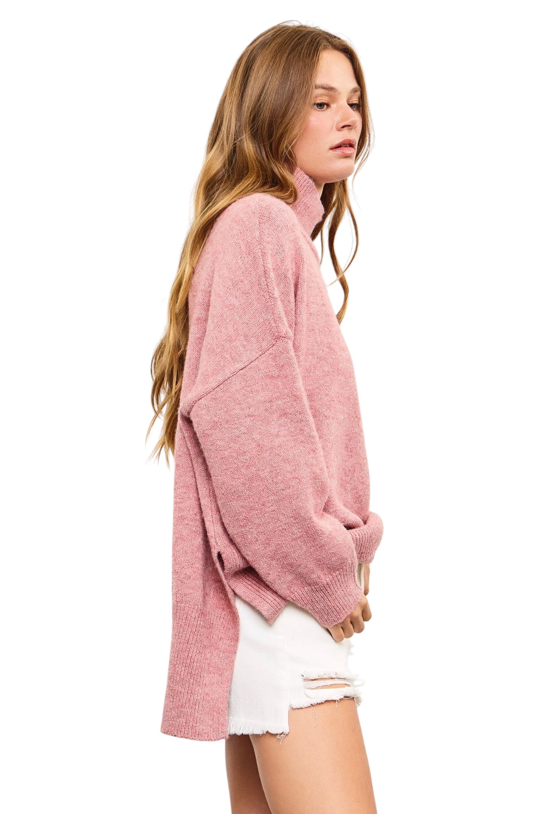 Ryder Mock Neck Knit Sweater