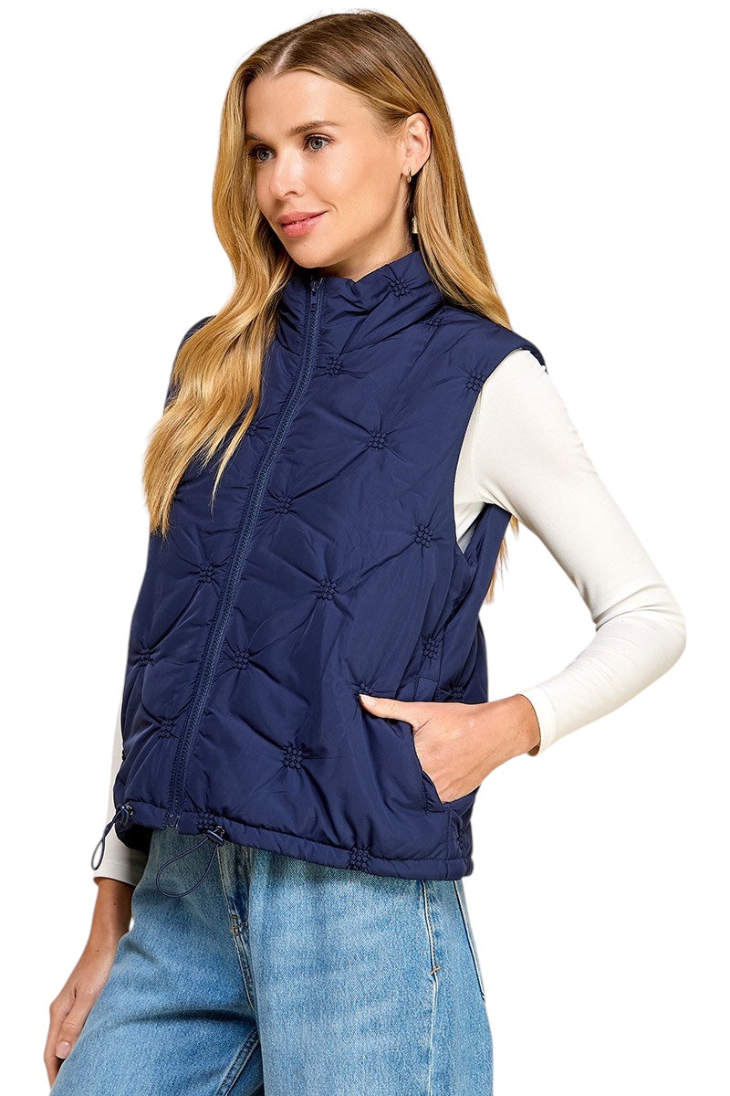 Lawrence Stitched Puffer Vest
