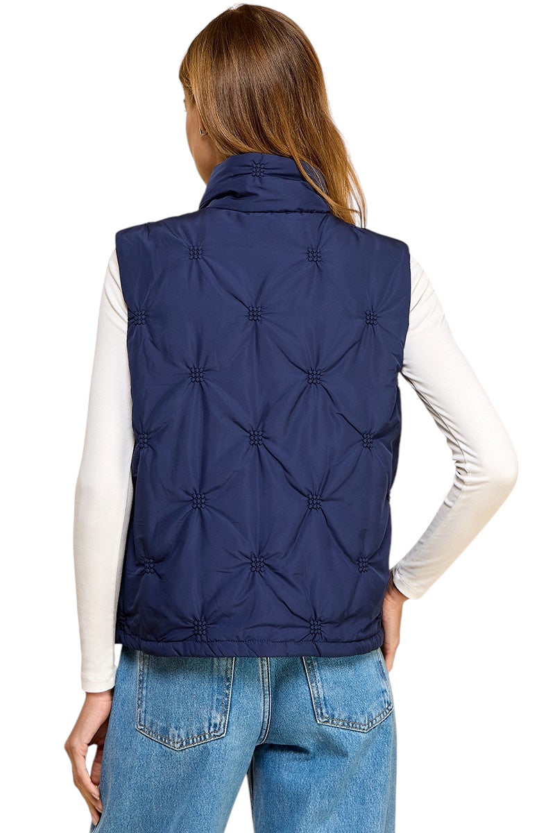 Lawrence Stitched Puffer Vest