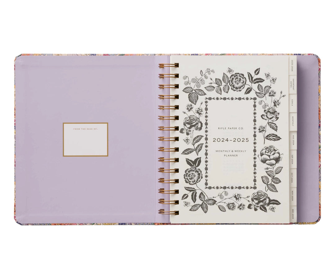 Mimi 17-Month Covered Spiral Planner