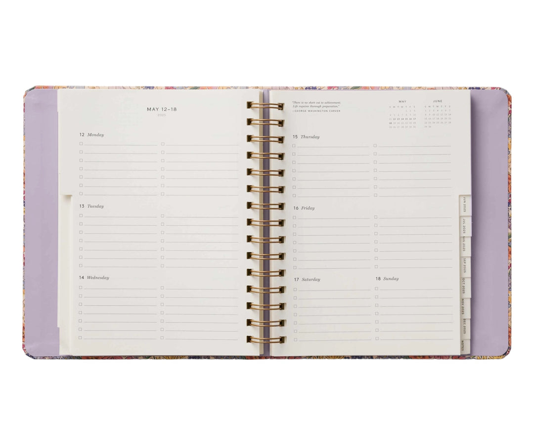 Mimi 17-Month Covered Spiral Planner