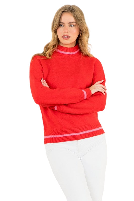 Reynolds Mock Neck Sweater