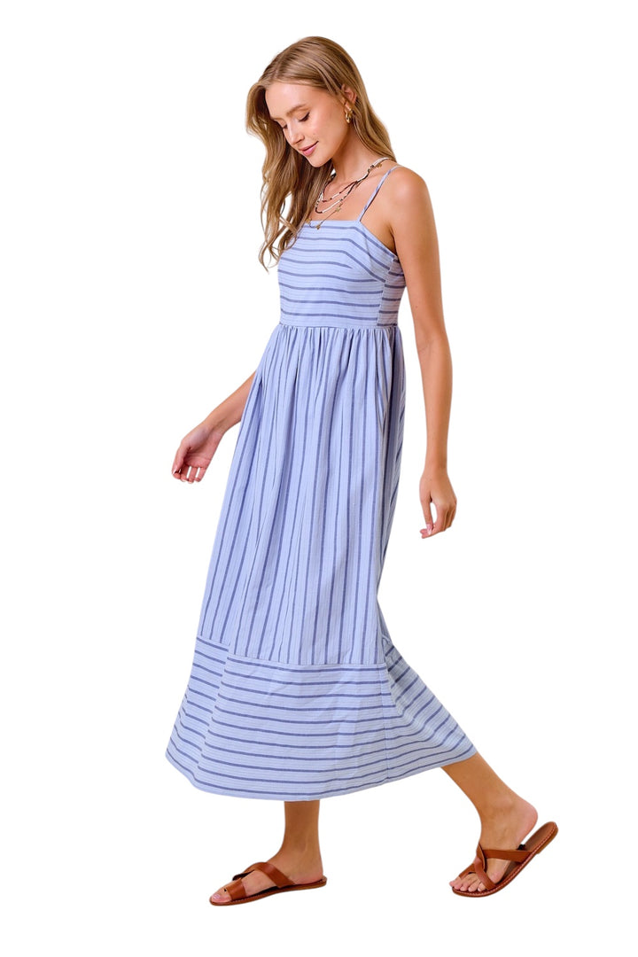 Sterling Striped Maxi Dress