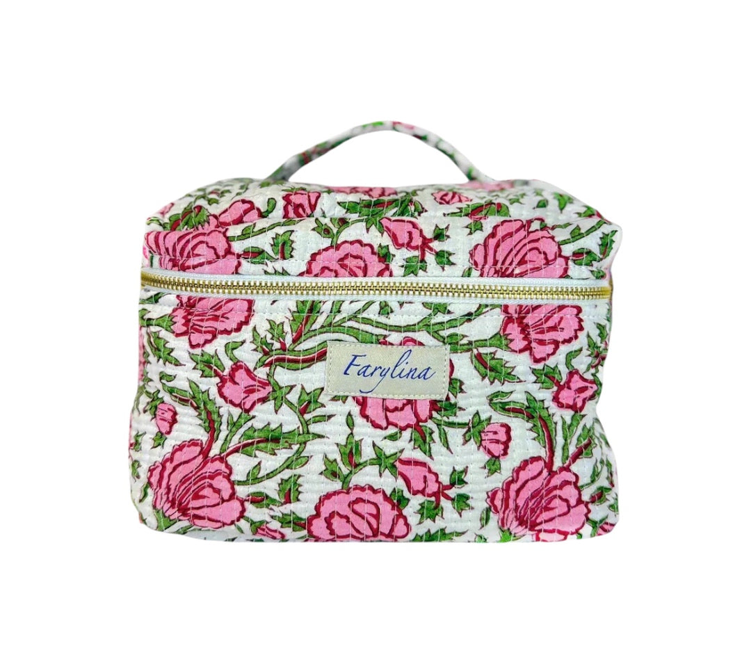 Quilted Toiletry Bag