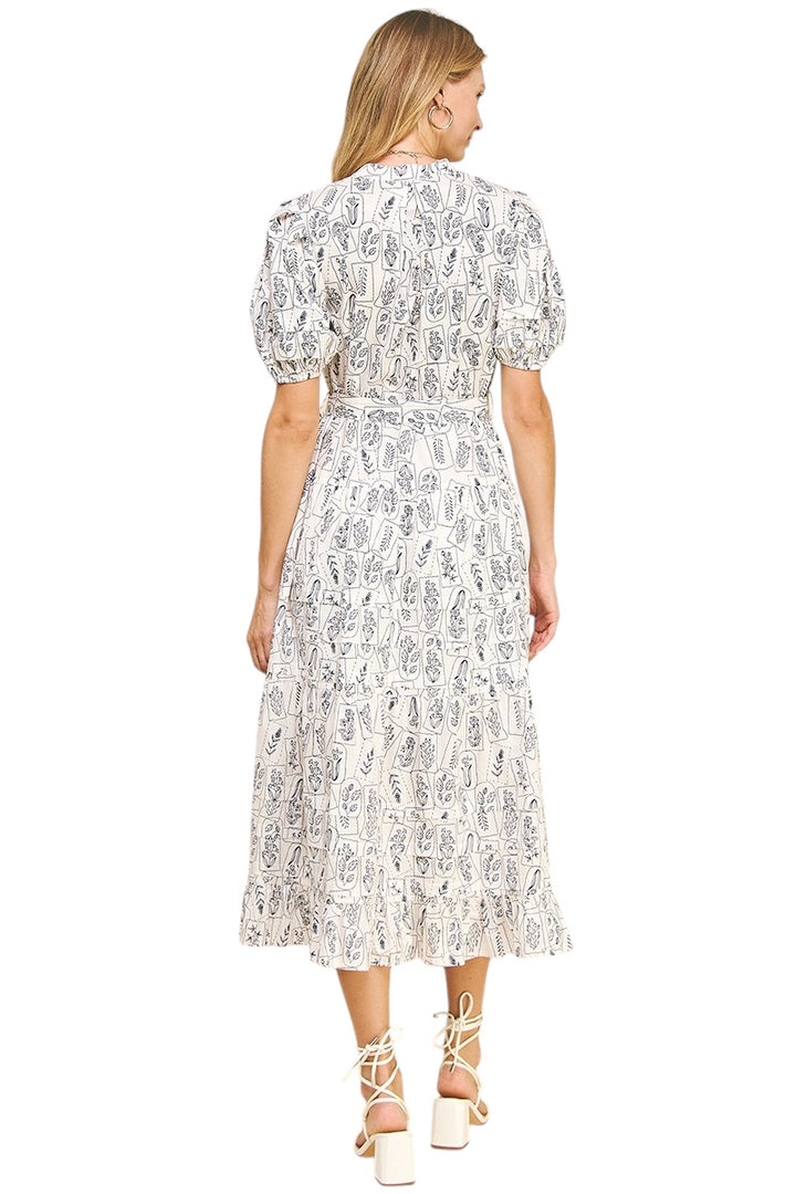 Stewart Floral Midi Dress