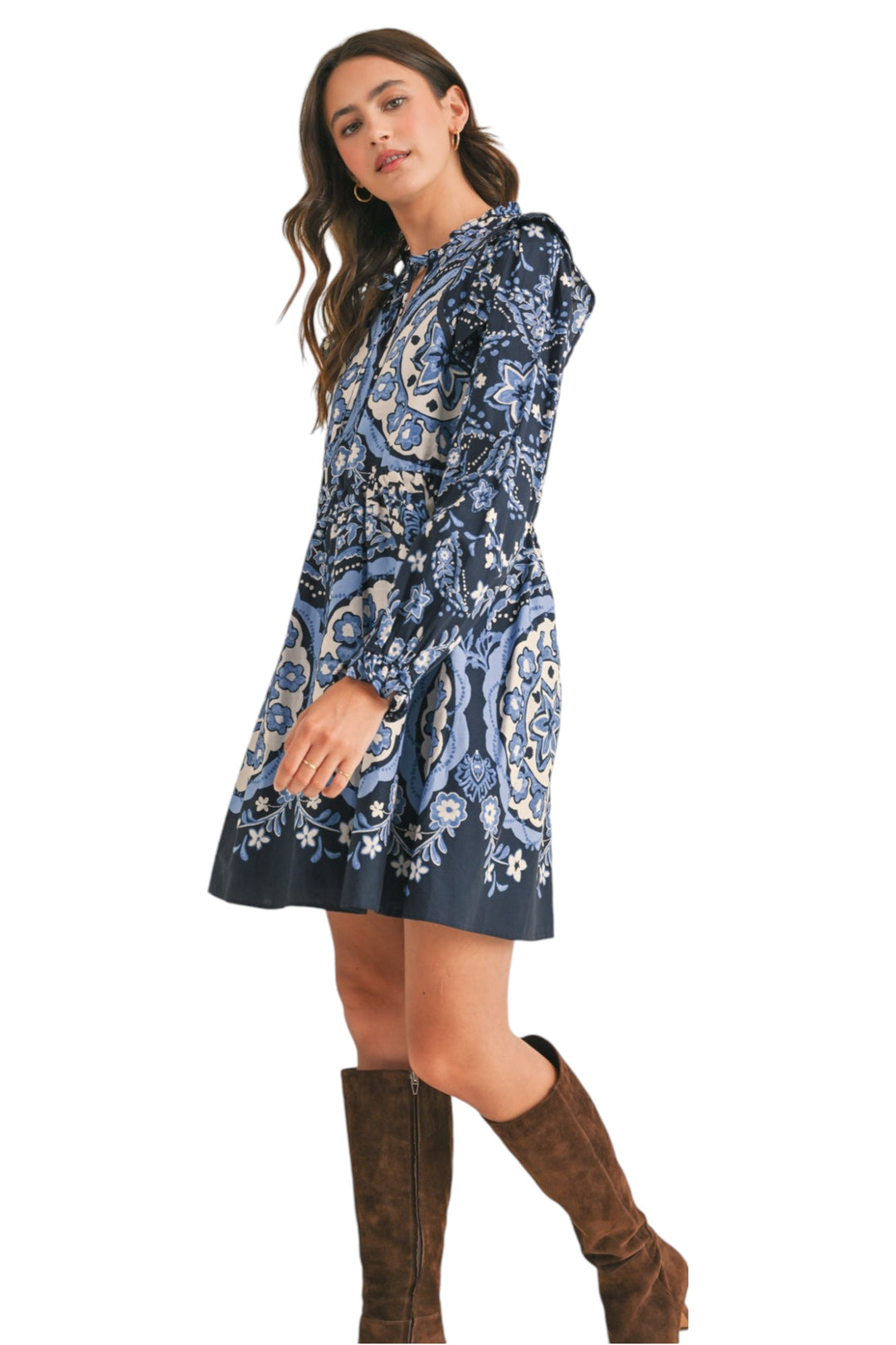 Watson Medallion Mini Dress