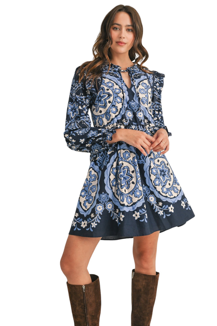 Watson Medallion Mini Dress