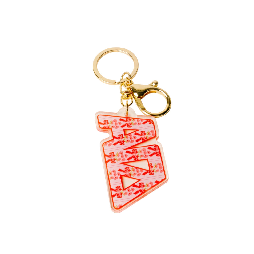 Oh So Fancy Sorority Acrylic Keychain
